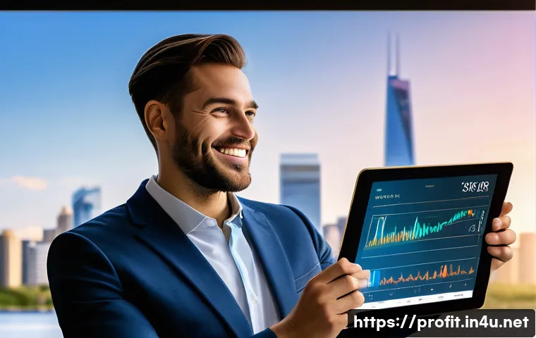 연금 수익 최적화 - **Image Prompt 1: Smart Millennial Investing with TDF**
A confident and smartly dressed millenni...